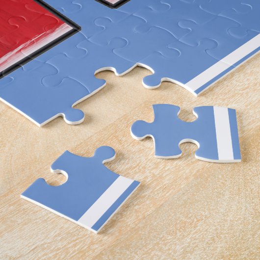 Amerikaanse vlag legpuzzel (Zijkant)