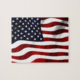 Amerikaanse vlag legpuzzel