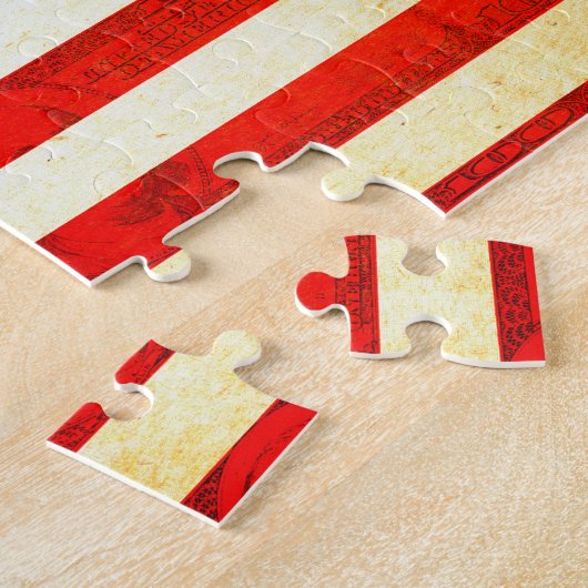 Amerikaanse vlag legpuzzel (Zijkant)