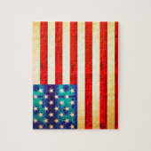 Amerikaanse vlag legpuzzel (Verticaal)