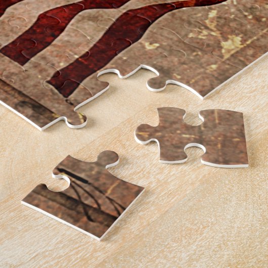 Amerikaanse  vlag legpuzzel (Zijkant)