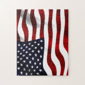 Amerikaanse vlag legpuzzel (Verticaal)