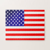 Amerikaanse vlag legpuzzel (Horizontaal)