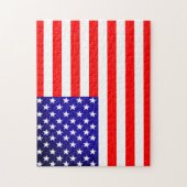 Amerikaanse vlag legpuzzel (Verticaal)