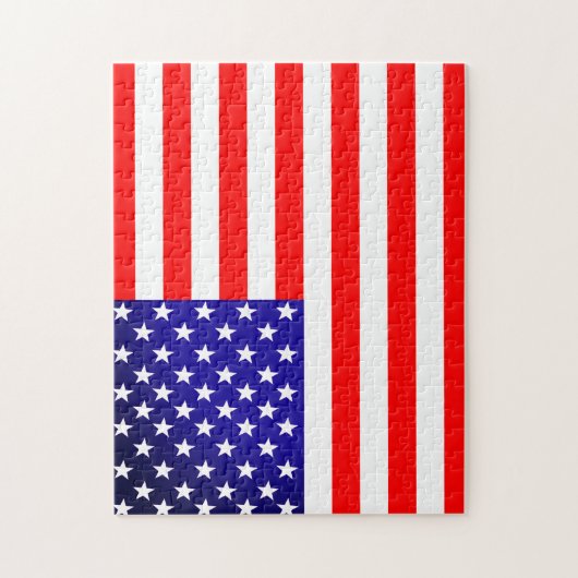 Amerikaanse vlag legpuzzel (Verticaal)