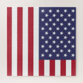 Amerikaanse vlag legpuzzel (Horizontaal)