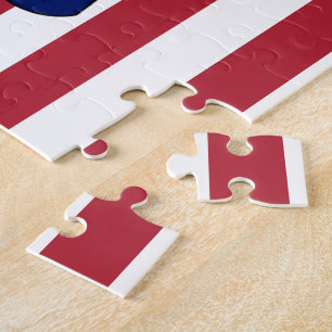 Amerikaanse vlag legpuzzel