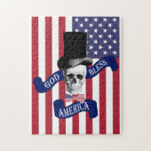 Amerikaanse vlag legpuzzel (Verticaal)