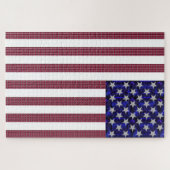 Amerikaanse vlag legpuzzel (Horizontaal)