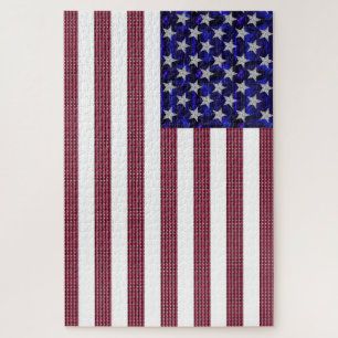 Amerikaanse vlag legpuzzel