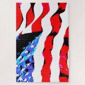 Amerikaanse vlag legpuzzel (Verticaal)