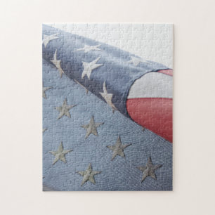 Amerikaanse vlag legpuzzel