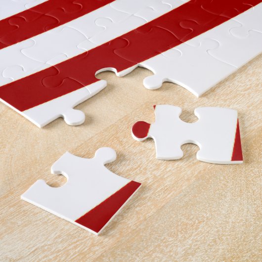 Amerikaanse vlag legpuzzel (Zijkant)