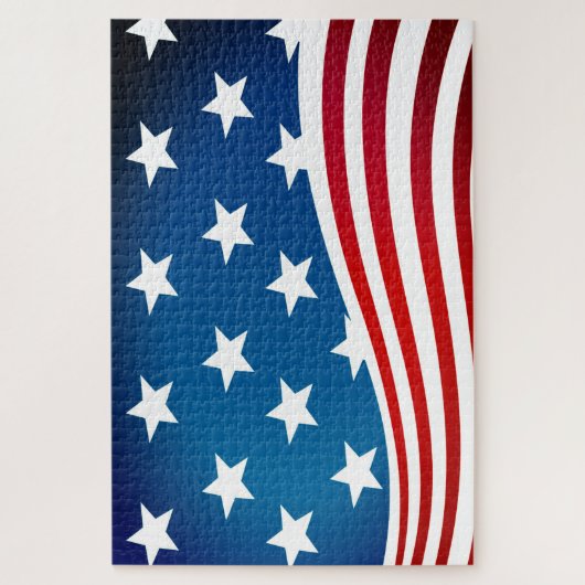 Amerikaanse vlag legpuzzel (Verticaal)