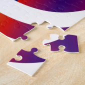 Amerikaanse vlag legpuzzel (Zijkant)