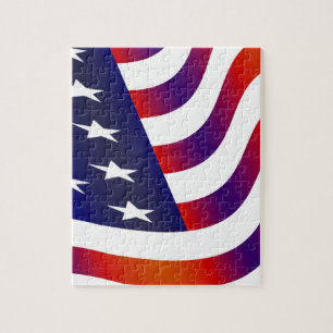 Amerikaanse vlag legpuzzel