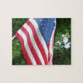 Amerikaanse vlag legpuzzel (Horizontaal)