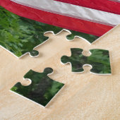 Amerikaanse vlag legpuzzel (Zijkant)