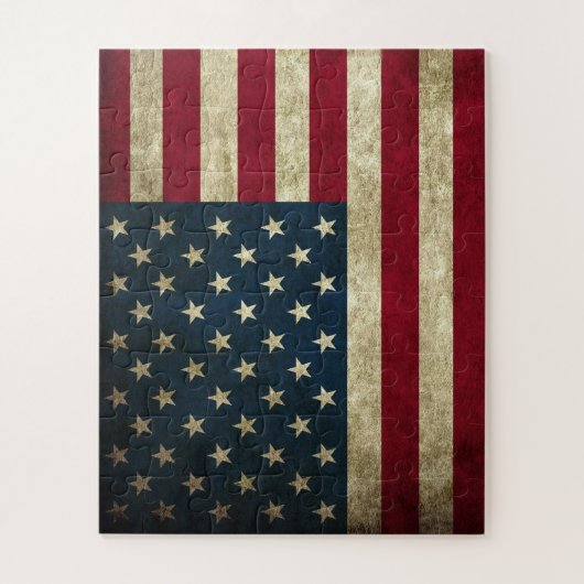 Amerikaanse vlag legpuzzel (Verticaal)