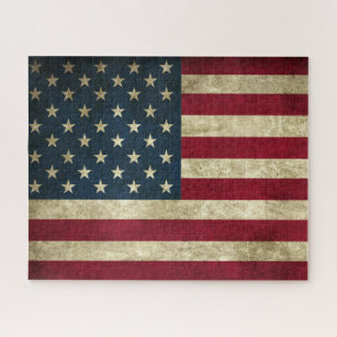 Amerikaanse vlag legpuzzel