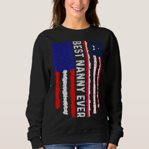Amerikaanse vlag Liberia vlag Best Nanny Ever Fami Trui