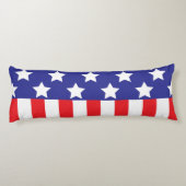 Amerikaanse vlag lichaamskussen (Achterkant)