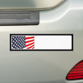 Amerikaanse Vlag Lichtdisplay Bumpersticker (Op auto)