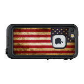  Amerikaanse vlag LifeProof iPhone Hoesje (Achterkant (horizontaal))