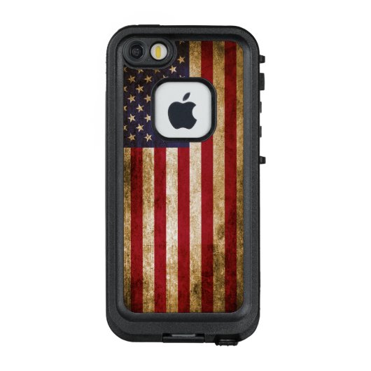  Amerikaanse vlag LifeProof iPhone Hoesje (Achterkant)