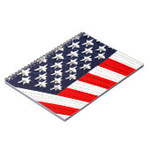 Amerikaanse vlag Light Display Notitieboek (Linkerzijde)