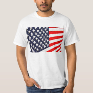 Amerikaanse vlag Light Display T-shirt