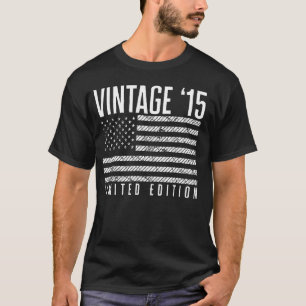 Amerikaanse Vlag Limited Edition Vintage 2015 T-shirt