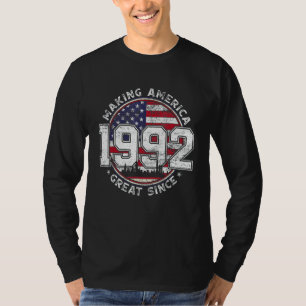 Amerikaanse vlag maakt Amerika geweldig sinds 1992 T-shirt