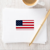 Amerikaanse Vlag Magisch Vlag Etiket (Insitu)