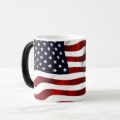 Amerikaanse vlag magische mok (Voorkant links)