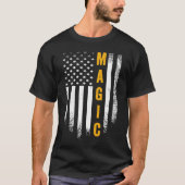  Amerikaanse vlag Magische Tricks Magische Tricks T-shirt (Voorkant)