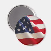 Amerikaanse vlag magneet (Voorkant / Achterkant)