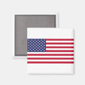 Amerikaanse vlag magneet (Voorkant / Achterkant)