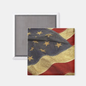 Amerikaanse vlag magneet (Voorkant / Achterkant)