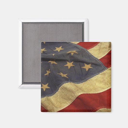 Amerikaanse vlag magneet (Voorkant / Achterkant)