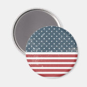 Amerikaanse vlag magneet (Voorkant / Achterkant)