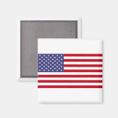 Amerikaanse vlag magneet (Voorkant / Achterkant)