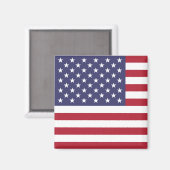 Amerikaanse vlag magneet (Voorkant / Achterkant)