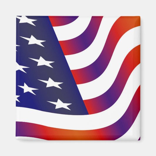 Amerikaanse vlag magneet (Voorkant)