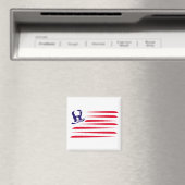 Amerikaanse vlag magneet (Insitu (Vaatwasser))