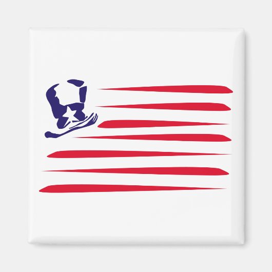 Amerikaanse vlag magneet (Voorkant)
