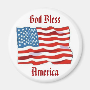 Amerikaanse vlag magneet