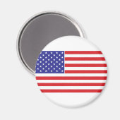 Amerikaanse vlag magneet (Voorkant / Achterkant)
