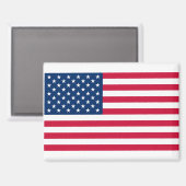 Amerikaanse vlag magneet (Voorkant / Achterkant)