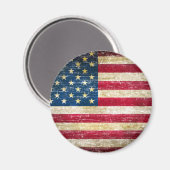 Amerikaanse vlag magneet (Voorkant / Achterkant)